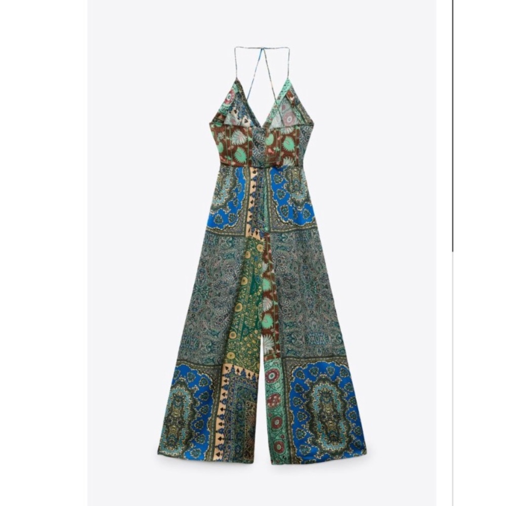 ZARA Printed Jumpsuit